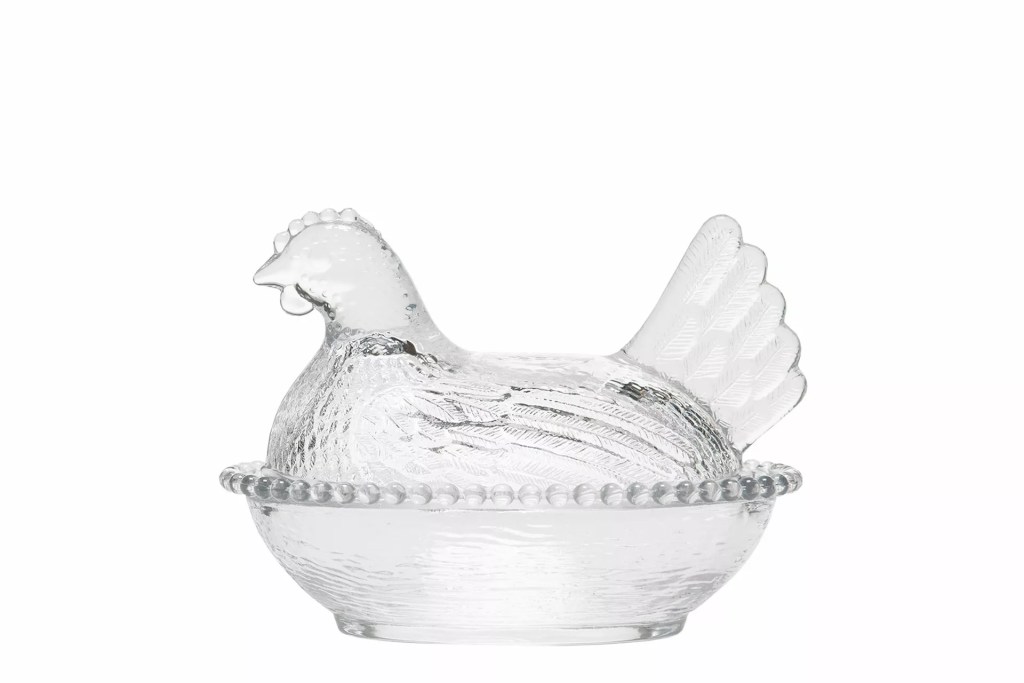 Höna Glasskål Glas