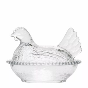 Höna Glasskål Glas