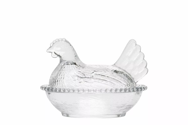 Höna Glasskål Glas