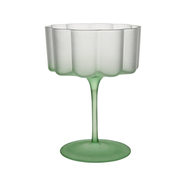 Lillie Cocktail/dessertglas Grön