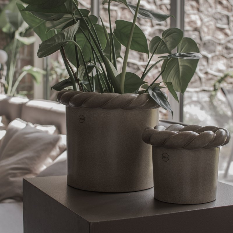 Twine Pot Beige