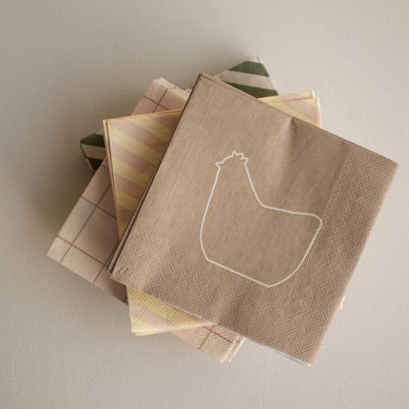 Napkin Happy Hen