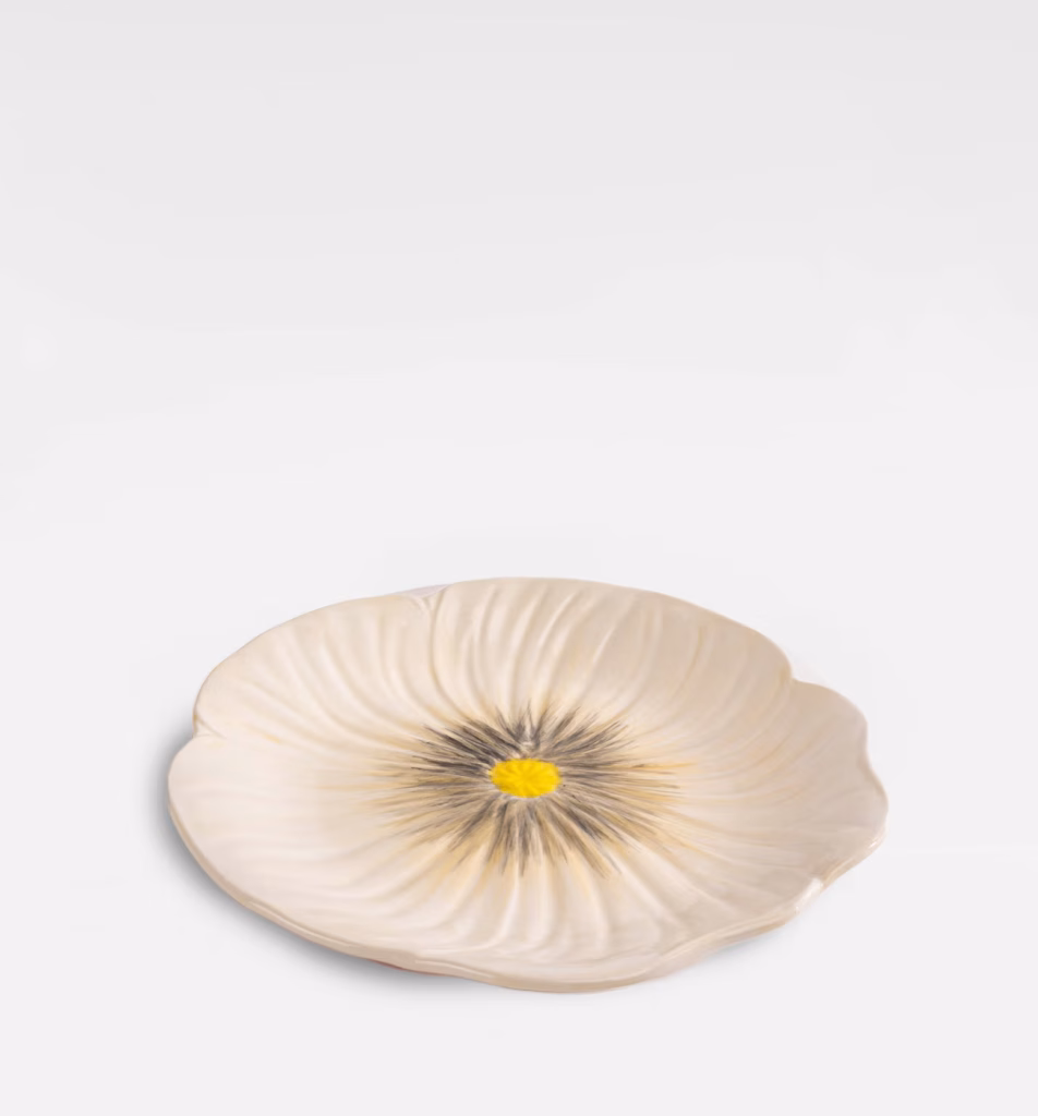 Plate Poppy Beige
