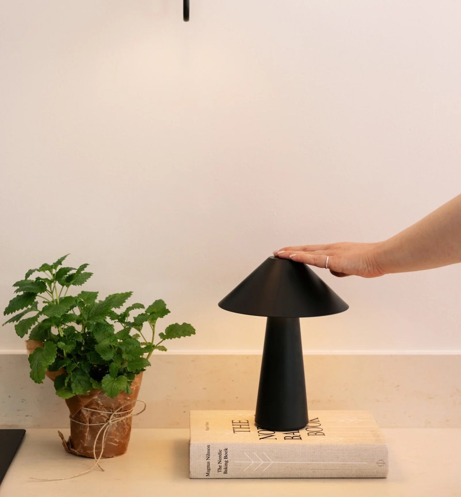 Portabel Bordslampa Cannes Svart