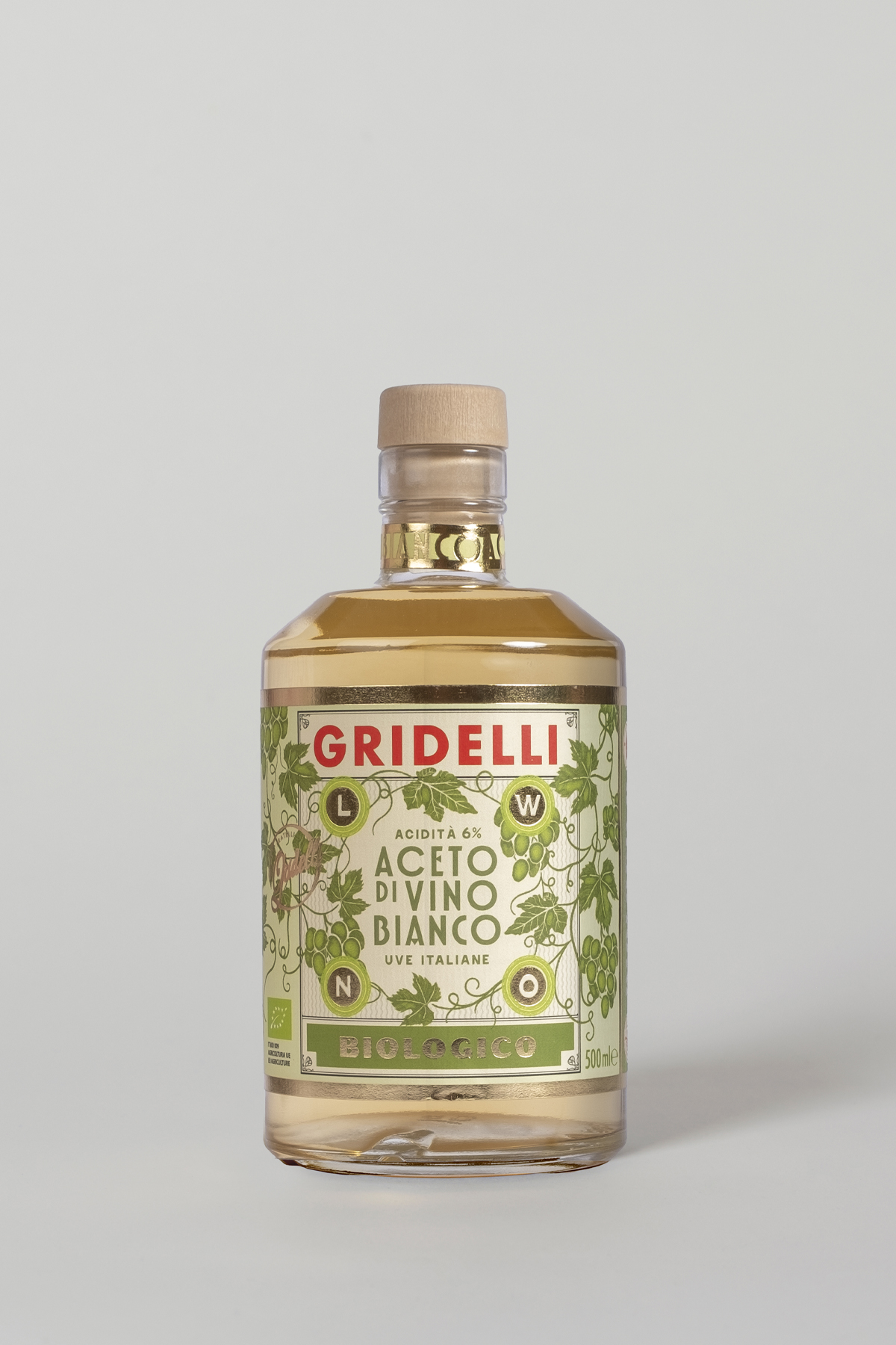 Aceto di vino bianco 500 ml Organic