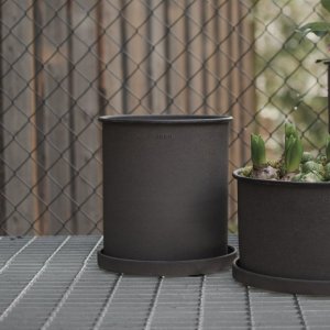 Plant Pot Large Brown