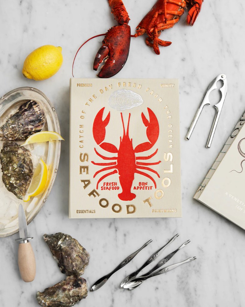 Seafood Tools Beige/Coral