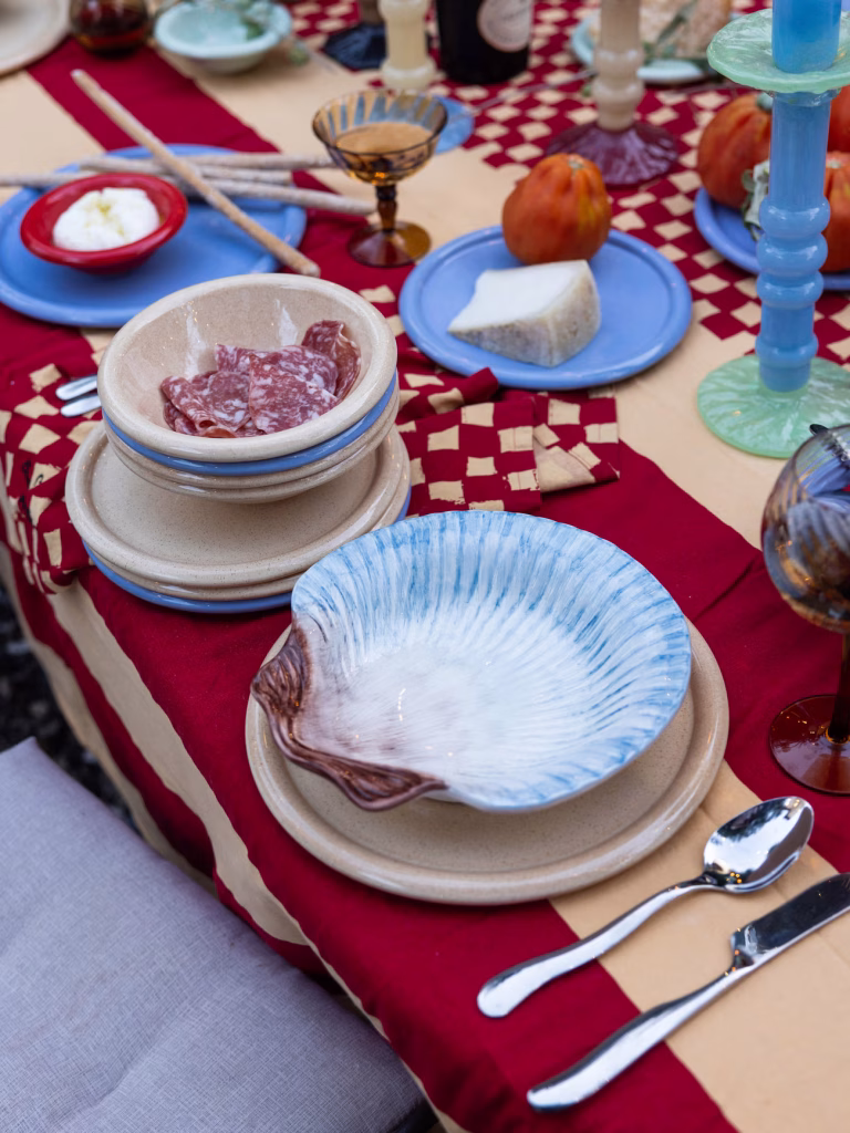 Plate Armona Light blue