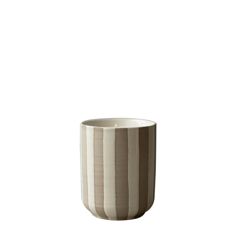 Burn Doftljus Stripe Creme DBKD - Bild 5