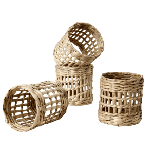 Sunny Servettring Set Natur