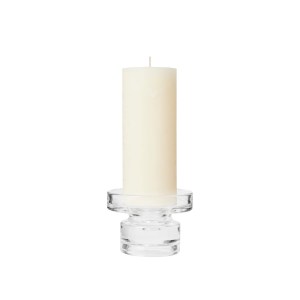 Petra Candle Holder Clear