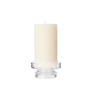Petra Candle Holder Clear