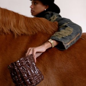 Candle Holder Laranne Brun Medium