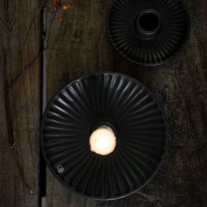 Ljusstake d16 h3,5 svart ERNST