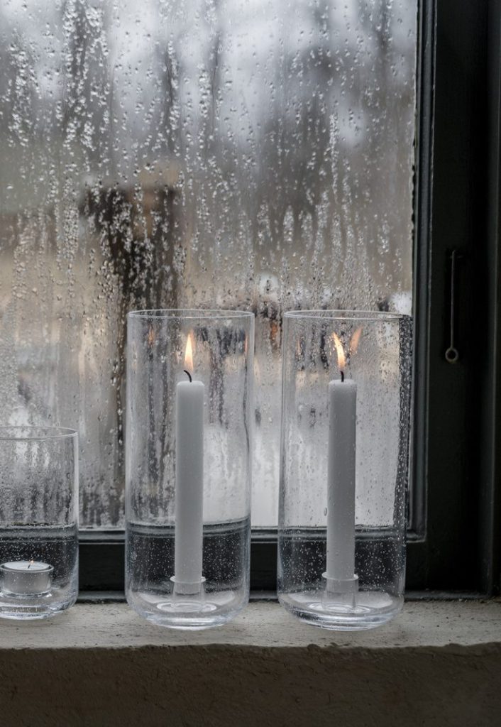 Ljuslykta i Glas D11 H25 ERNST